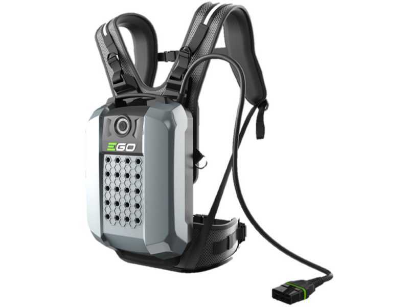 EGO HTX6500 - Tagliasiepi a zaino con batteria 56V/28Ah Professional-X EGO BAX1500