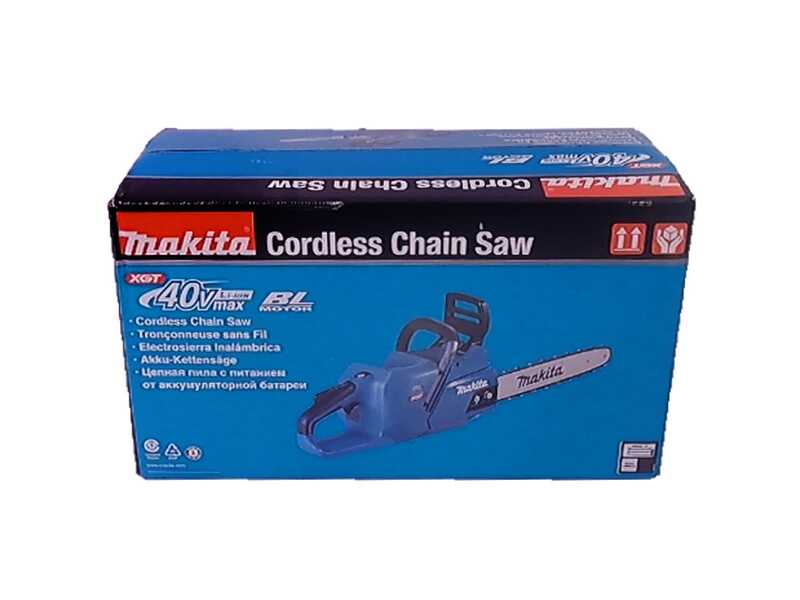 Makita UC011G - Elettrosega a batteria 40V 4Ah - Lama da 35cm
