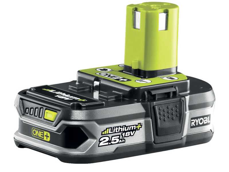 Ryobi RY18HT50A-125 - Tagliasiepi a batteria litio 18V/2.5Ah - Lama da 50 cm 