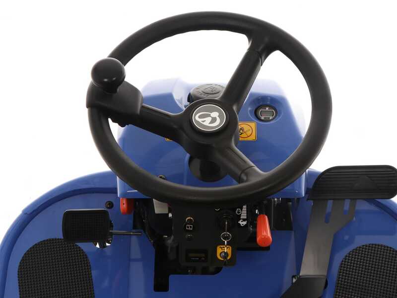Iseki SRA 800A 2WD - Trattorino trinciaerba - Motore Kawasaki 603 cc - Piatto di taglio 80 cm