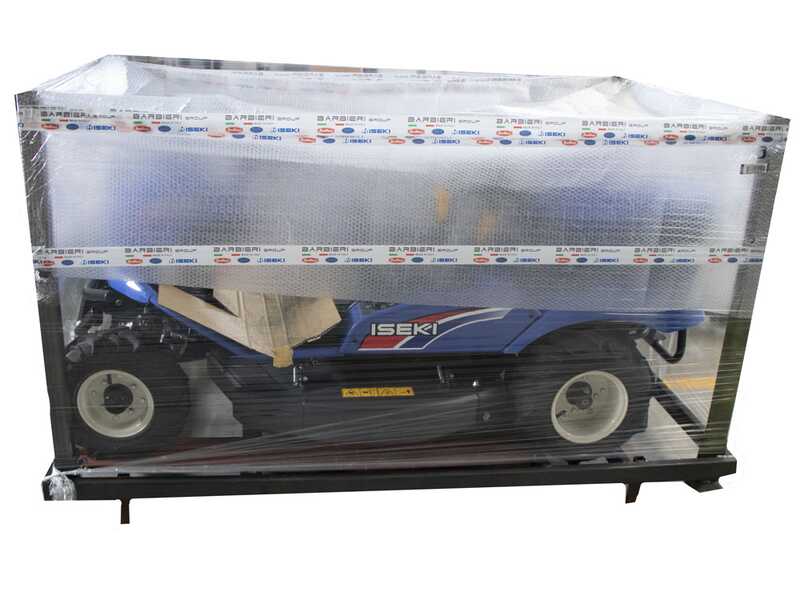Iseki SRA 800A 2WD - Trattorino trinciaerba - Motore Kawasaki 603 cc - Piatto di taglio 80 cm