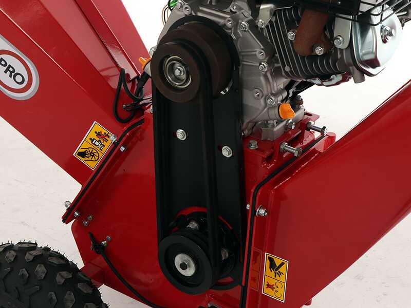 GeoTech Pro PCS 90 L - Biotrituratore a scoppio professionale - Motore Loncin G270F