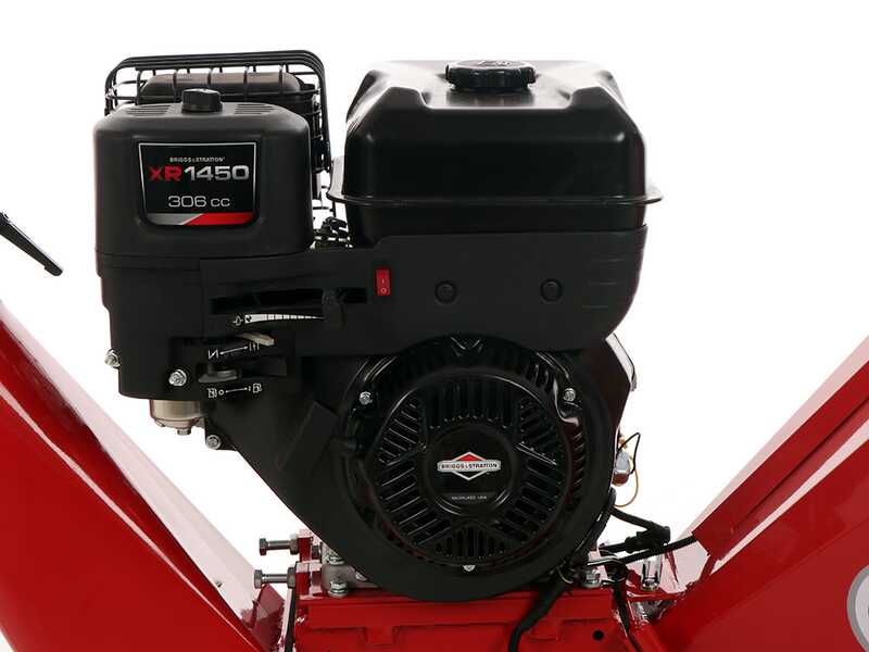 GeoTech Pro PCS 90 BS - Biotrituratore a scoppio professionale - Motore Brigss&amp;Stratton