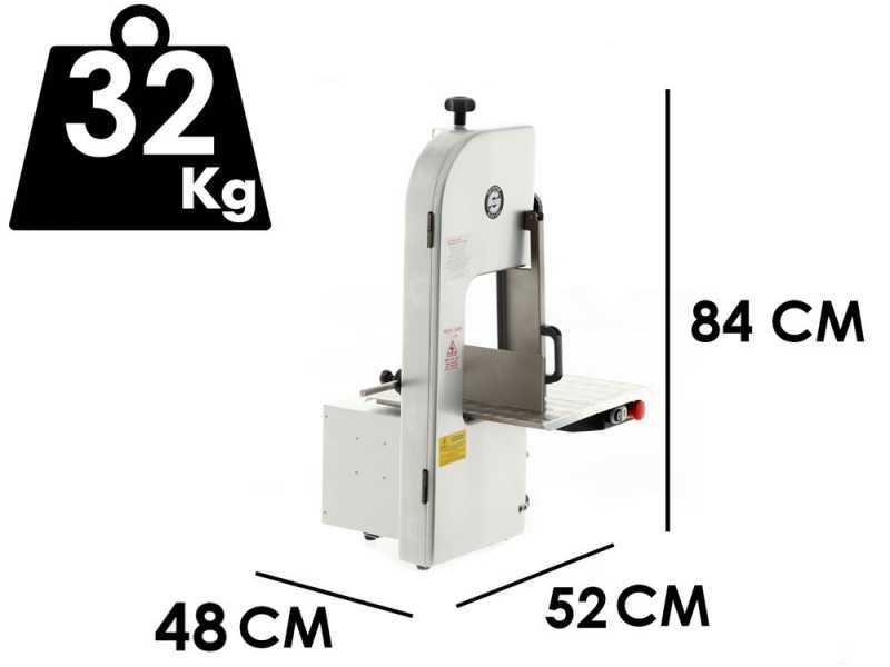Savioli 165A - Segaossi anodizzato - Lama da 1650 - Trifase - Sega a nastro