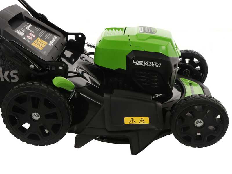 Greenworks GD48LM46SP - Tagliaerba a batteria 48V 4Ah - Taglio 46 cm