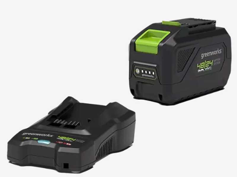 Greenworks G48HT - Tagliasiepi a batteria 48V/2Ah - Lama da 61 cm