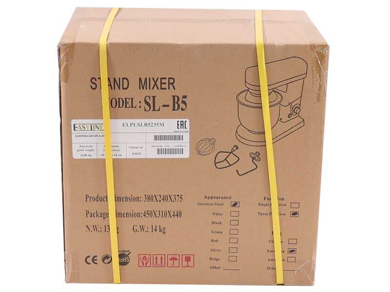 FIMAR EASYLINE SLB7 - Impastatrice Planetaria - Vasca da 7 litri