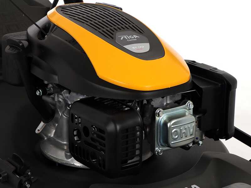 Stiga COMBI 753 S - Tagliaerba a scoppio trazionato - 4 in 1 - Motore ST 170