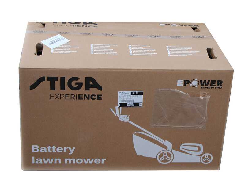 Stiga Collector 548e S Kit - Tagliaerba a batteria - 48V/4Ah - Taglio 46 cm