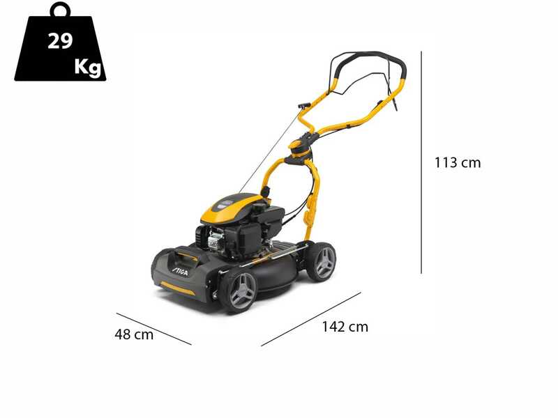 Stiga Multiclip 747 SD - Tagliaerba a scoppio trazionato - Motore ST 140