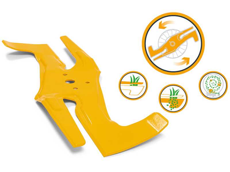 Stiga TWINCLIP 955B - Tagliaerba a scoppio trazionato - Honda GXV 160 OHV - Taglio 53 cm