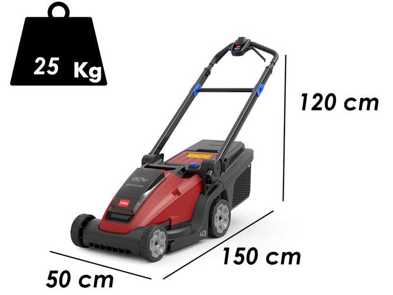 Toro Recycler TO-21843 - Tagliaerba a batteria - 60V/4Ah - Taglio 43 cm
