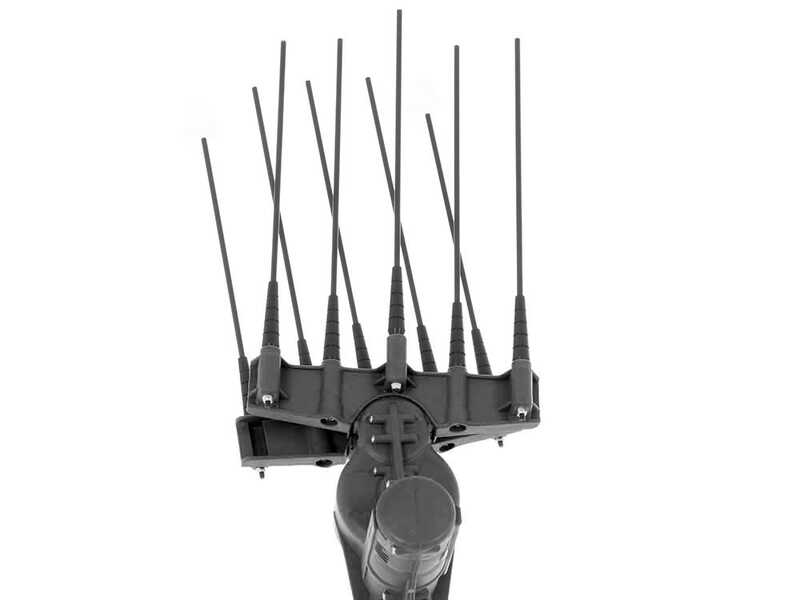 Aima Twist Standard - Abbacchiatore elettrico a batteria 210-310 cm - Asta alluminio + prolunga