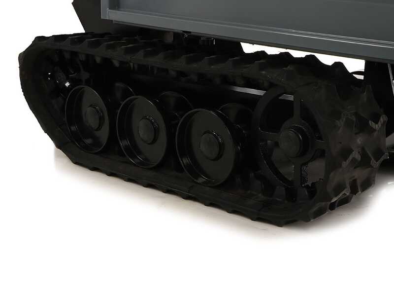 Wortex SFL 300 - Motocarriola cingolata cassone estensibile - Portata 300Kg