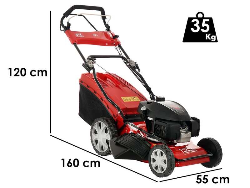 Marina Systems AGRI 46 SH - Tagliaerba a scoppio trazionato - Honda GCVx 145