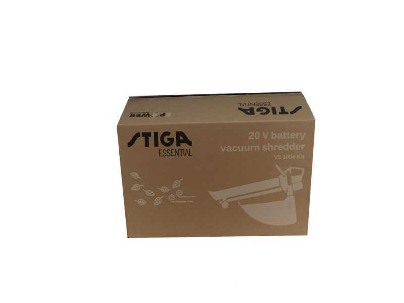 Stiga VS 100e - Soffiatore aspiratore a batteria 20V 4Ah