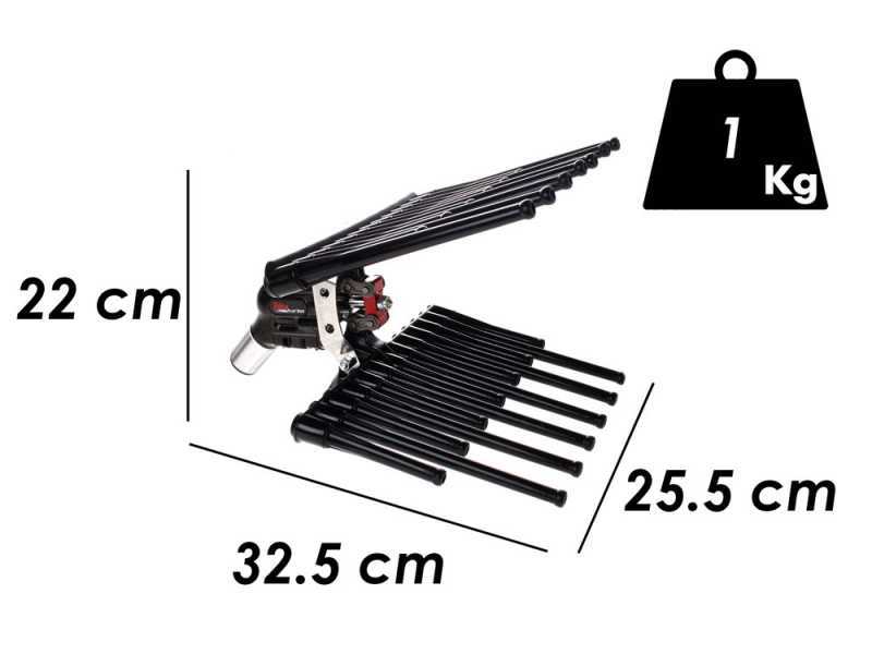 Lisam MG Turbo - Abbacchiatore pneumatico - scuotiolive 6 bar - 1800 battiti al minuto
