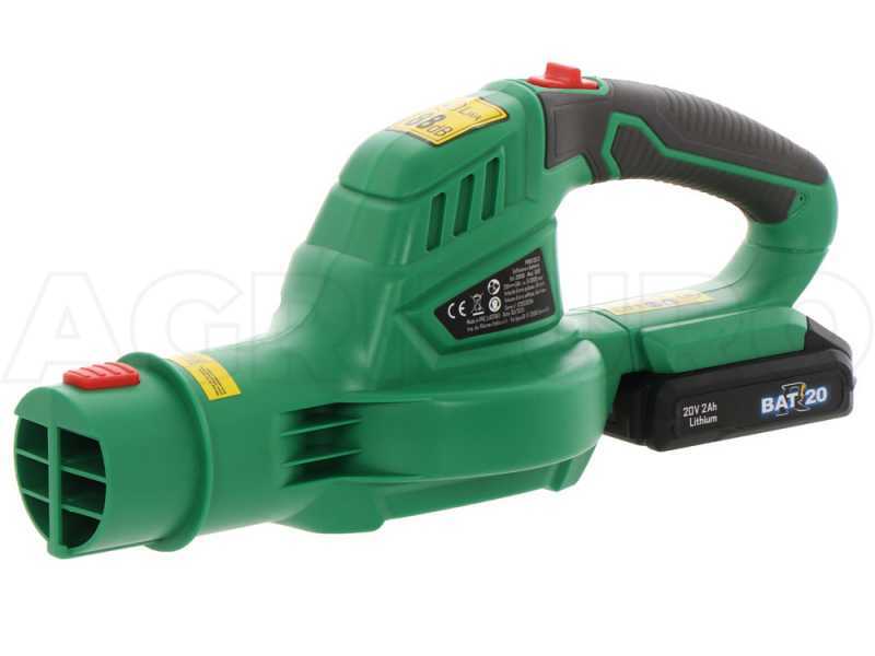 Ribimex PRBAT20-SSB - Soffiatore a batteria - SENZA BATTERIA E CARICABATTERIA