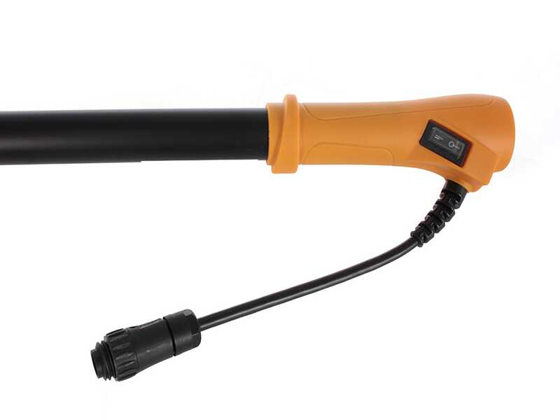 Volpi Olytech Dualcomb 13 - Abbacchiatore elettrico a batteria 230-350 cm - asta telescopica