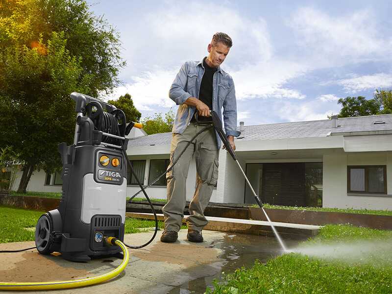 Stiga HPS 550 R - Idropulitrice ad acqua fredda semiprofessionale compatta - 150 bar - 520 l/h