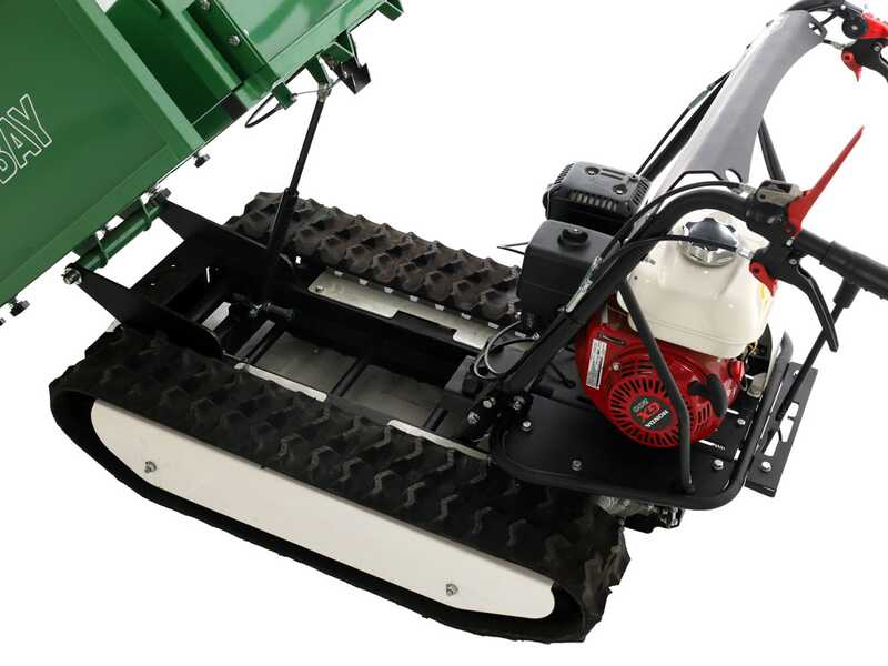 GreenBay EXPANDER 500 HONDA GX200 - Motocarriola cingolata estensibile - Portata 500Kg