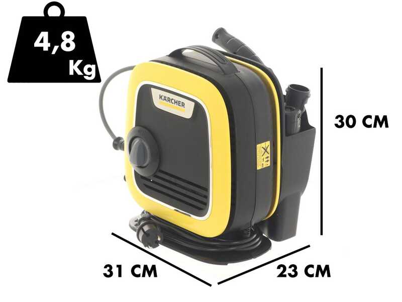Karcher K Mini - Idropulitrice  ad acqua fredda portatile - 110 bar - 360 Lt/h