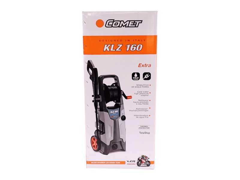 Comet KLZ 160 Extra - Idropulitrice a freddo uso Domestico - 160 bar - 480 lt/h