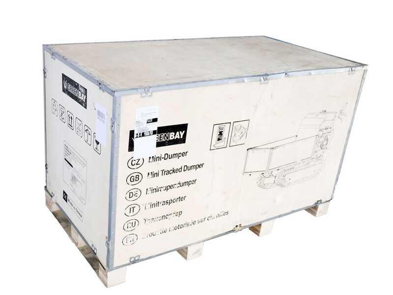 GreenBay EXPANDER 500 HONDA GP160 - Motocarriola cingolata estensibile 500Kg