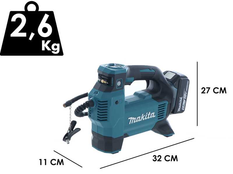 Makita DMP181 - Compressore aria a batteria