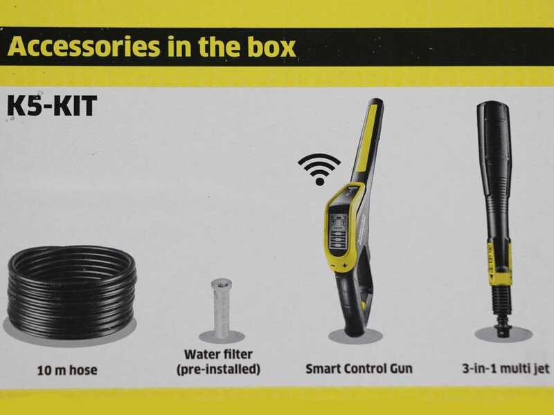 Karcher K5 Premium Smart Control - Nuova idropulitrice ad acqua fredda - con Bluetooth e App Home &amp; Garden