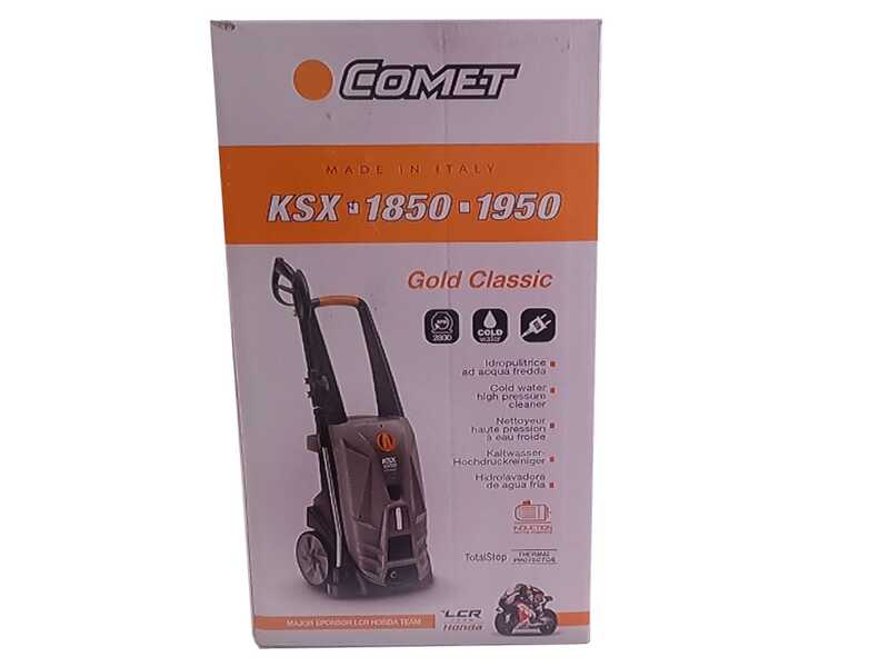 Comet KSX 1850 Gold Classic - idropulitrice acqua fredda semiprofessionale - 160 bar - 510 lt/h