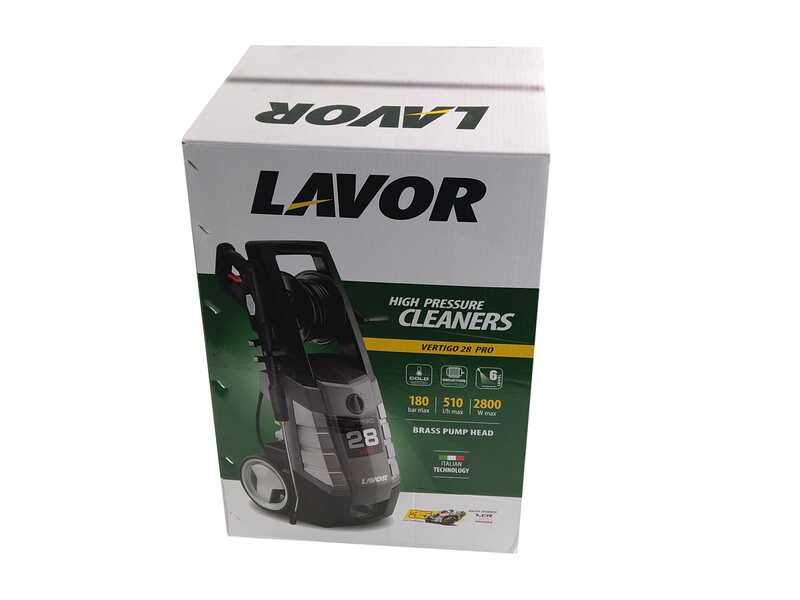 Lavor Vertigo 28 Pro - Idropulitrice a freddo semiprofessionale -180 bar - 510L/h