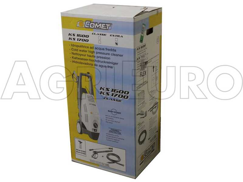 Comet KS 1700 Classic - Idropulitrice semiprofessionale a freddo - 155 bar - 540 lt/h