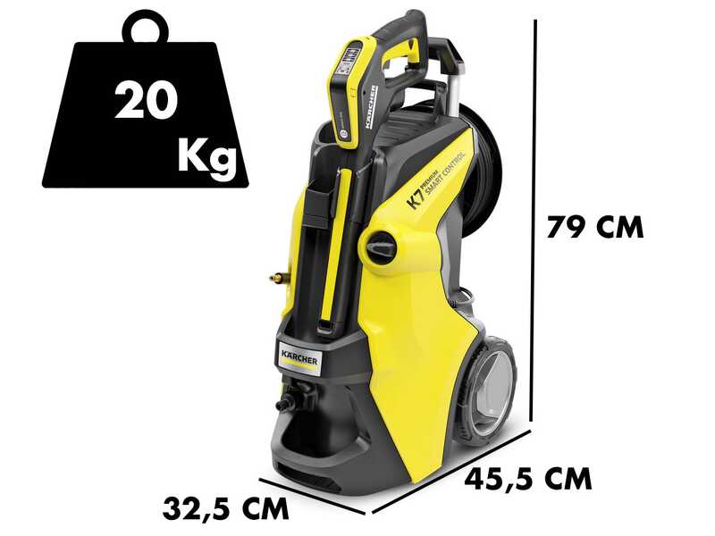 Karcher K7 Premium Smart Control - Idropulitrice  - pressione 180 bar  - portata 600 lt/h - App Home &amp; Garden