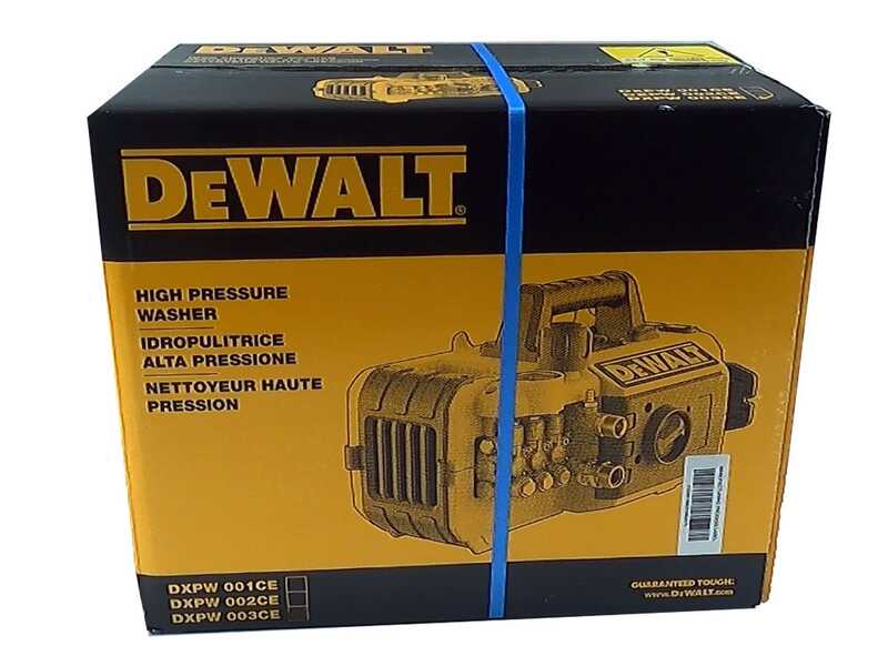 DeWalt DXPW 002CE Idropulitrice professionale a freddo - 180 bar - 510L/H