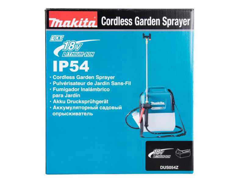 Makita DUS054 - Pompa irroratrice a spalla a batteria
