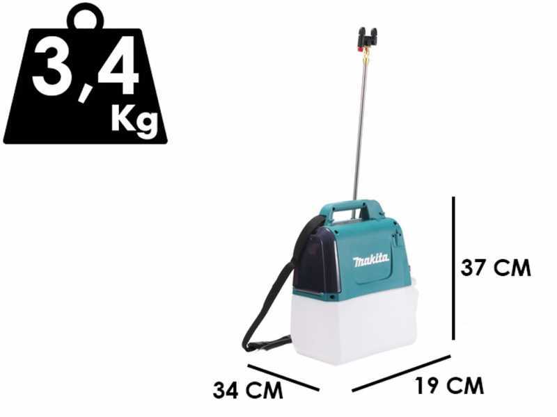 Makita DUS054 - Pompa irroratrice a spalla a batteria