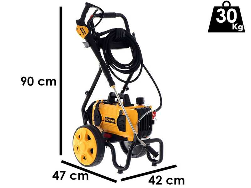 DeWalt DXPW 003CE KART - Idropulitrice professionale con carrello removibile - 630L/H - 150 bar