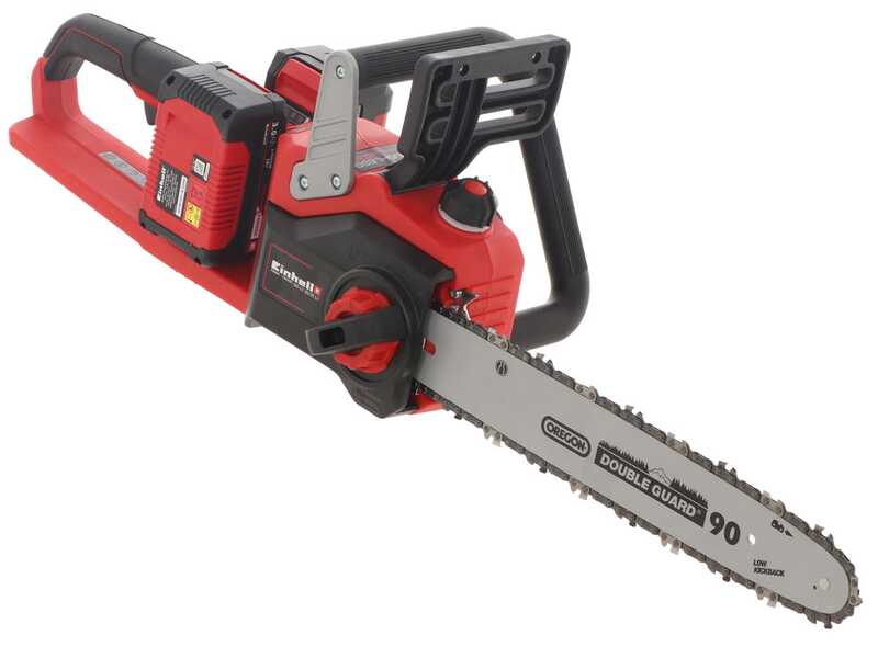 Einhell GE-LC 36/35 Li - Elettrosega a batteria 2 x 18V 5.2Ah - Lama da 35cm