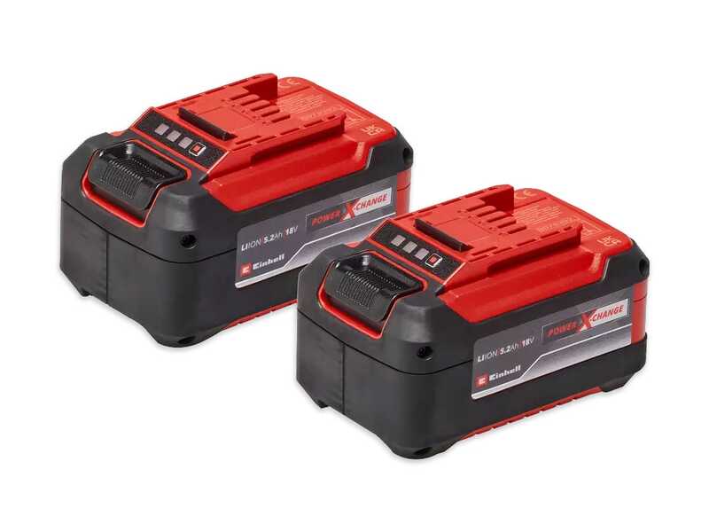 Einhell GE-CR 30 Li - Motozappa a batteria con ruote - 36V - 2x 18V 5.2Ah