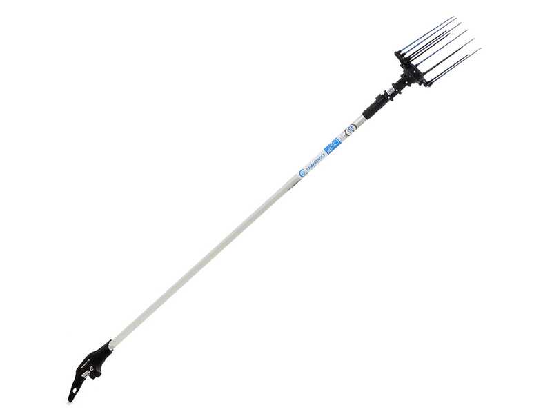 Campagnola Nuovo Holly 58V - Abbacchiatore elettrico a batteria - Batteria a zaino inclusa - Asta in alluminio da 185-270 cm