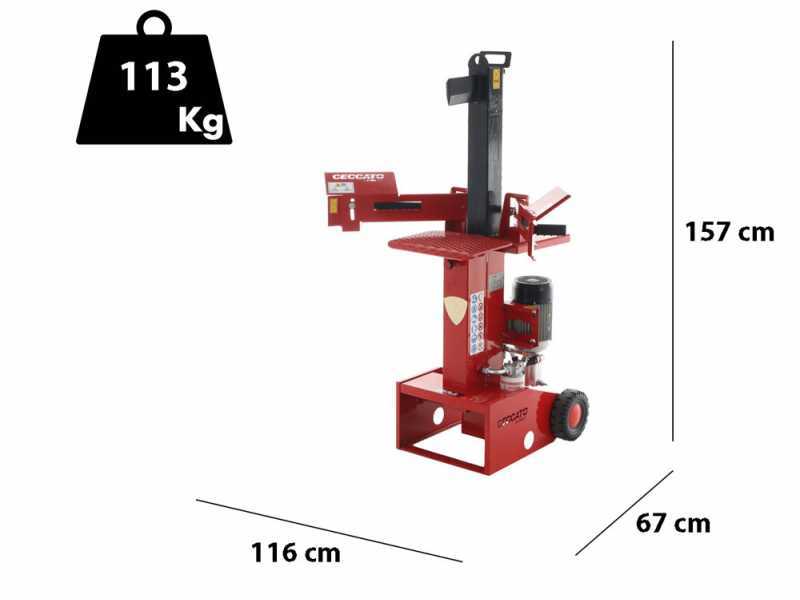 Ceccato Olindo BULL SPLE10T - Spaccalegna elettrico - Verticale - 400V