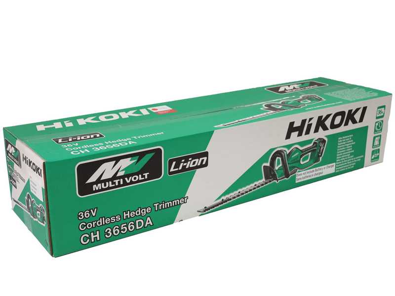 HiKOKI CH3656DA - Tagliasiepi a batteria con lama da 62 cm - SENZA BATTERIE E CARICABATTERIE