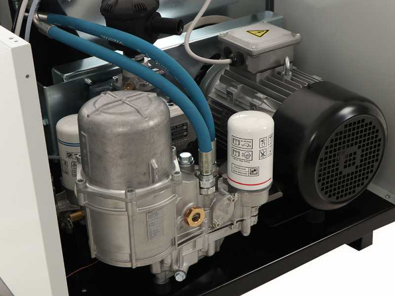 FIAC Light Silver LS 4 10 400/50 CE - Compressore trifase a vite silenziato - Motore 4.5 HP