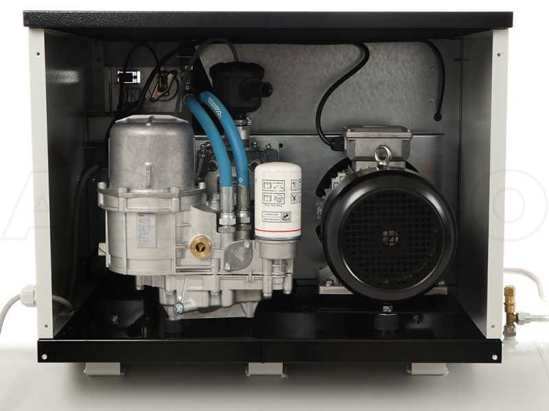FIAC Light Silver LS 6 200 10 400/50 CE - Compressore trifase a vite silenziato - Motore 6 HP