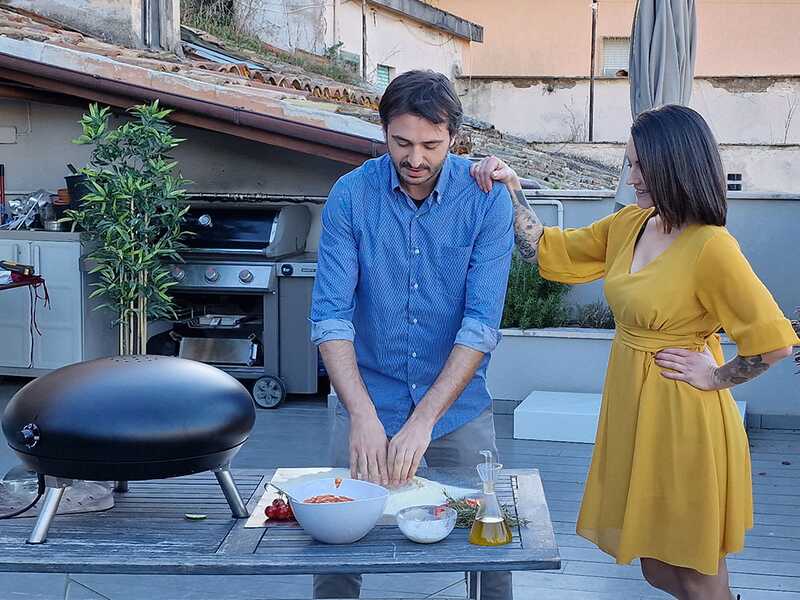 Clementi Crosti - Forno elettrico per pizza - 1300 W