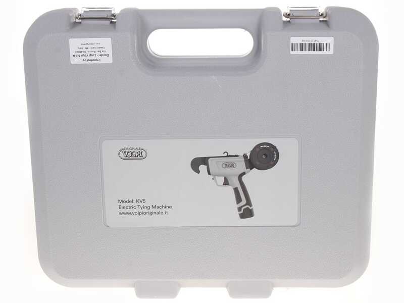 Volpi KV5 - Legatrice per vigneto elettrica a batteria cordless - 2 x 14.4V 2Ah