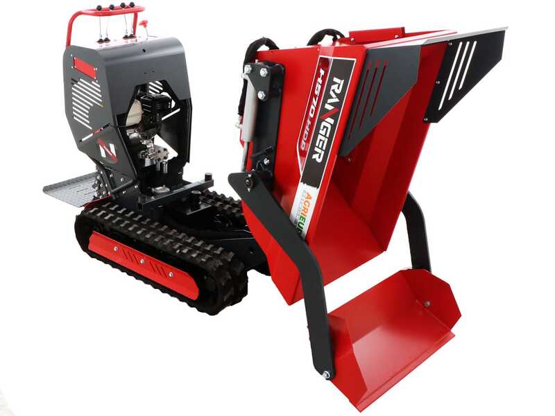 Motocarriola cingolata dumper Ranger H570 HDP - Motore Honda GX200 - Cambio idrostatico