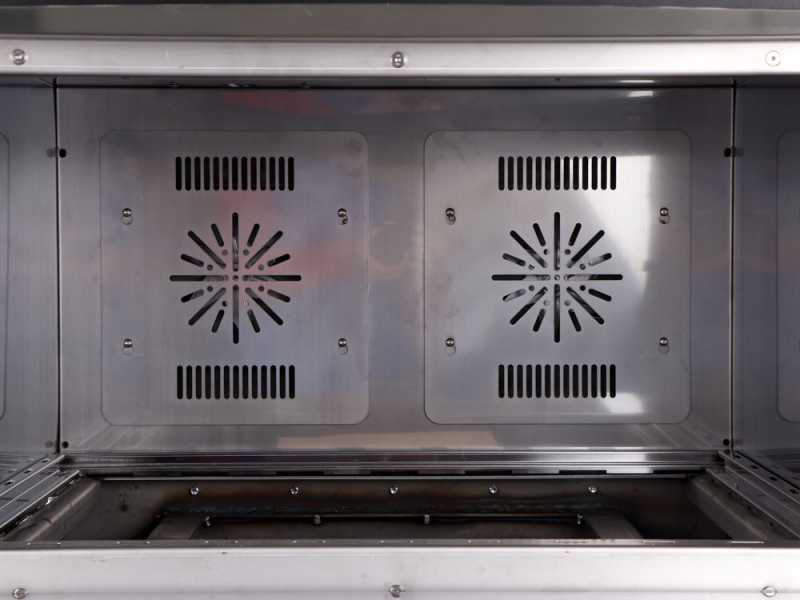 Rossofuoco Sedicinoni 80 Black- Forno a legna da esterno