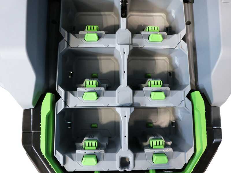 Trattorino tagliaerba a batteria EGO Z6 ZERO TURN ZT5201E-L  - 56V - 15Ah - Raggio zero